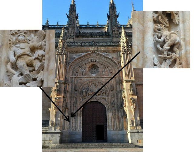 Fachada norte de la Catedral nueva de Salamanca - Destino Castilla y León