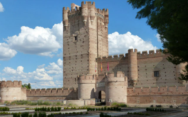 Castillo de Medina del Campo en la DO Rueda