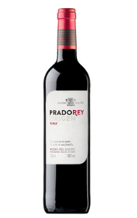 Botella de vino tinto roble 2015 de Bodegas Prado Rey