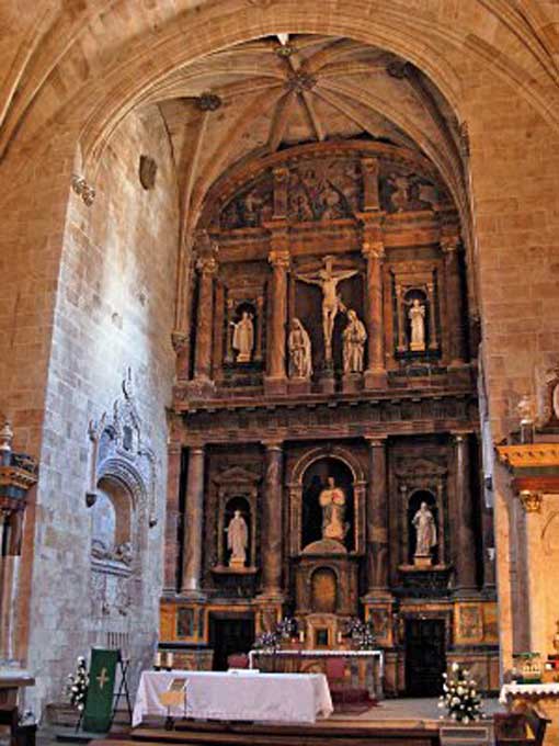 Retablo mayor de la Iglesia de San Benito de Salamanca - Imagen de UrbeSalamanca