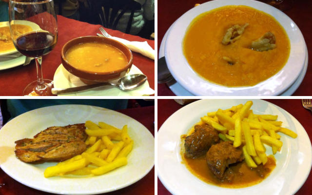 Menús del día en el Restaurante el Ave - Destino Castilla y León