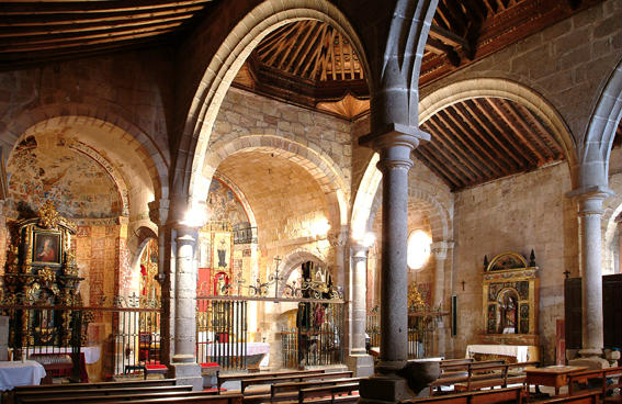 Interior de la Ermita de San Segundo de Ávila - Image de JCyL