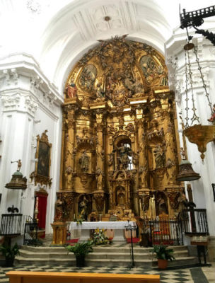 Retablo mayor de la Iglesia de la Asunción de Rueda - Destino Castilla y León