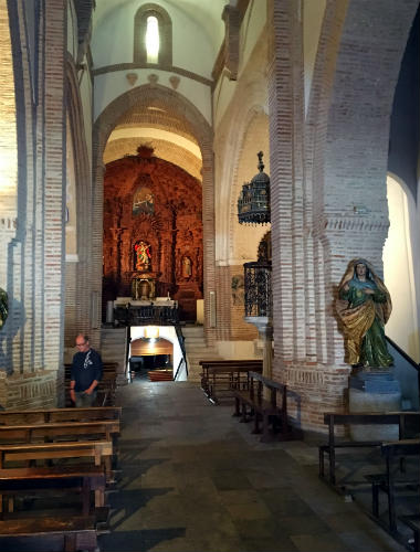 Interior de la Iglesia de San Miguel de Olmedo - Destino Castilla y León
