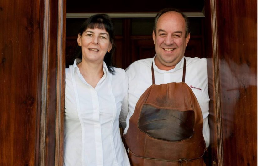 Mª Ángeles y Jeremías, gerentes del Restaurante el Torreón de Tordesillas