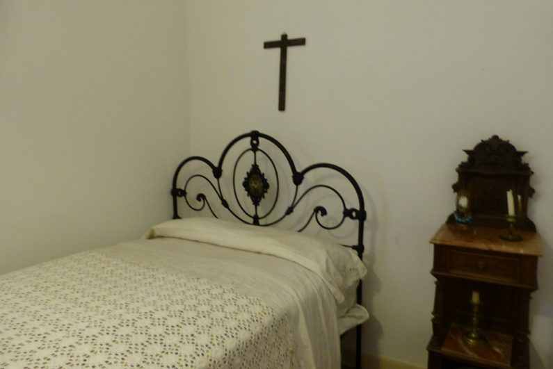 Habitación y cama donde nació y durmió José Zorrilla y su segunda mujer