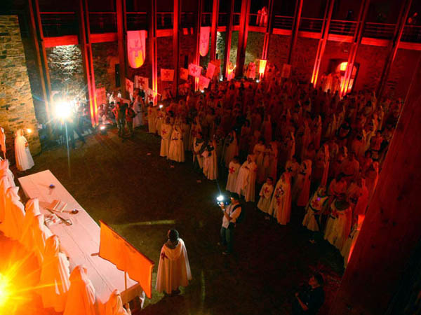 Celebración de la Noche Templaria de Ponferrada - Imagen de César Sánchez