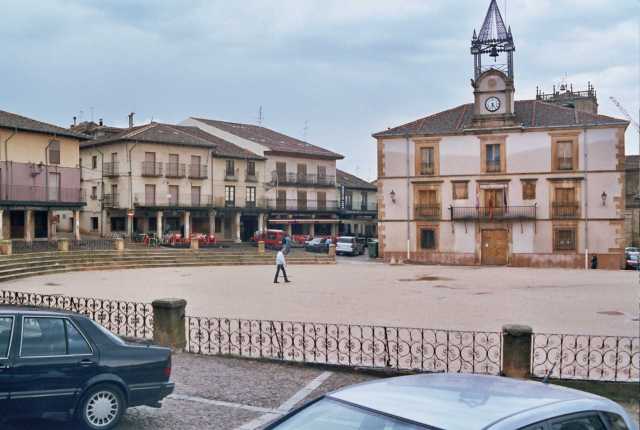 Plaza mayor de Riaza