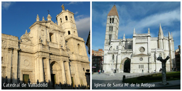 Catedral e iglesia de la Antigua de Valladolid