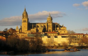 Salamanca al atardecer Fuente: salamanca-salamanca2013.blogspot.com