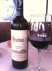 Botella de Protos Crianza 2011 - Destino Castilla y León