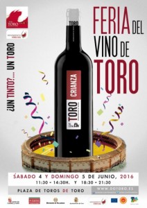 Cartel de la Feria del Vino y el Enoturismo de Toro 2016