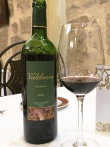Cata del Crianza 2012 de Bodegas Valduero en la Parrilla de-San Lorenzo - Destino Castilla y León