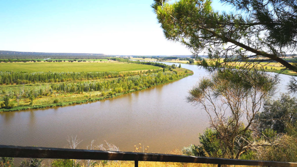 Río Duero a su paso por Castronuño - Destino Castilla y León