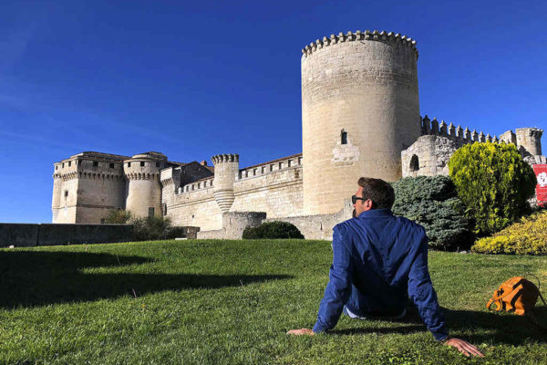 Exterior del Castillo de Cuéllar - Imagen de Cardinalia