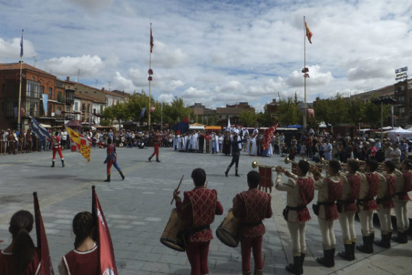 Semana Renacentista - Espectáculo en la plaza mayor de Medina del Campo