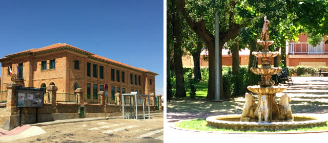 Escuelas y jardines del Cea en Mayorga - Destino Castilla y León