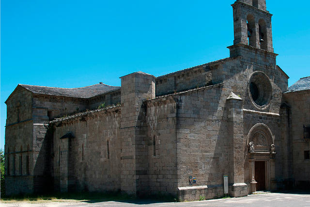 Iglesia del monasterio de San Martín de Castañeda - Imagen de Románico zamorano