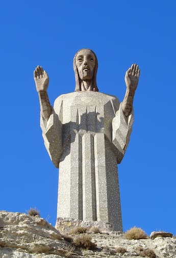 Cristo del Otero, en Palencia - Imagen de Wikipedia
