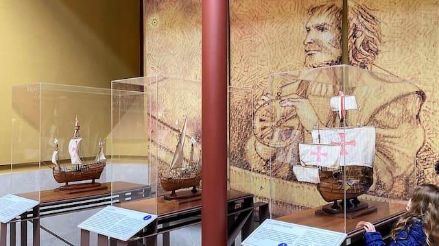 Maquetas de carabelas de Colón - Destino Castilla y León
