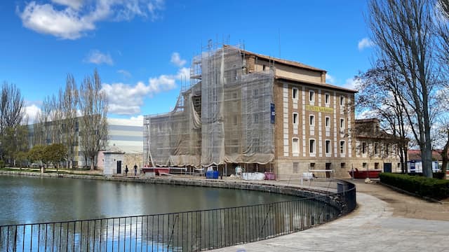 Fábrica de harinas San Antonio de Medina de Rioseco en restauración - Destino Castilla y León
