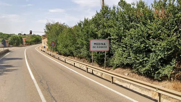 Llegada a Medina de Rioseco por la Carretera N601 - Destino Castilla y León