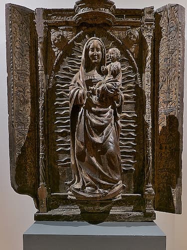 Virgen del Populo conservado en el Museo de las Ferias de Medina del Campo - Imagen CC Wikipedia