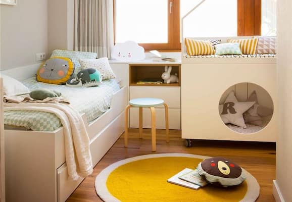 Habitación infantil muy funcional - Imagen de El Mueble