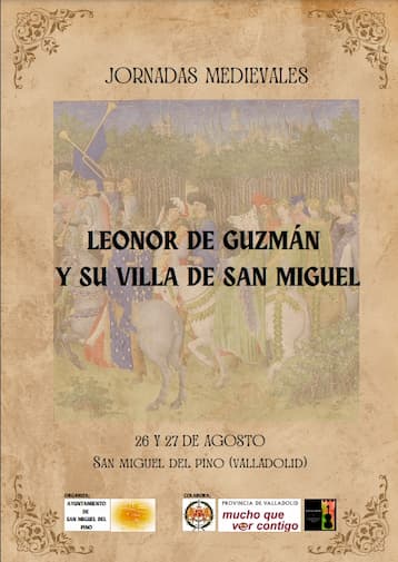Cartel de las Jornadas medievales de San Miguel del Pino 2023