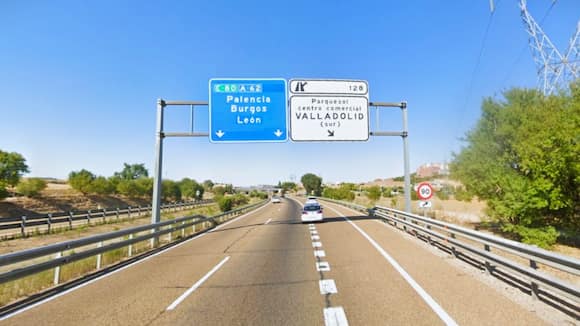 Llegando a pucela por carretera - Destino Castilla y León