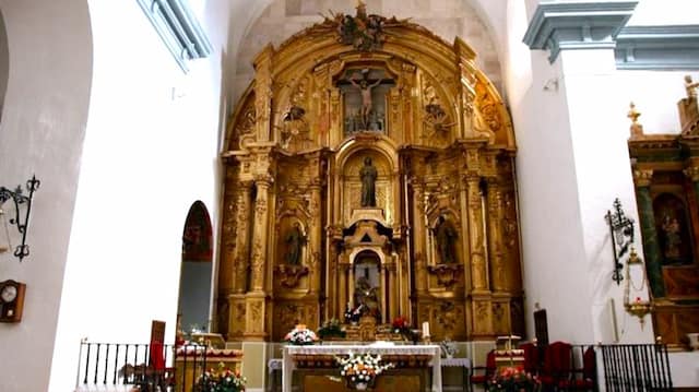 Retablo de la Iglesia de Ntra. Señora de la Asunción de La Seca - Imagen de Turismo de La Seca