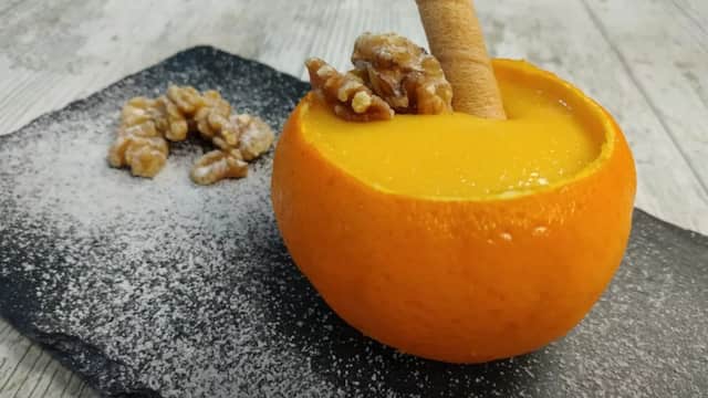 Naranjas rellenas, un dulce postre - Imagen de Frutamare