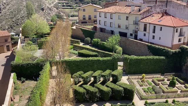 Jardines del Palacio de los Castejón de Ágreda - Destino Castilla y León
