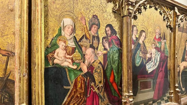 Pinturas góticas en el Museo de Arte Sacro de Ágreda - Destino Castilla y León