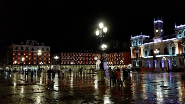 Paseo nocturno por Valladolid