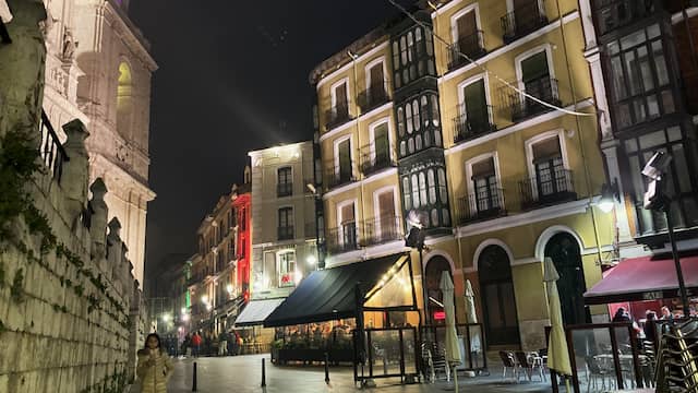 Paseo nocturno por Valladolid