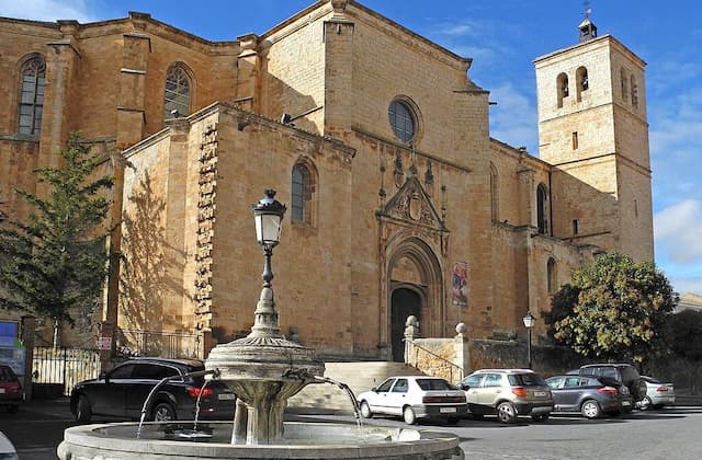 Colegiata de Berlanga de Duero - imagen CC de Wikipedia