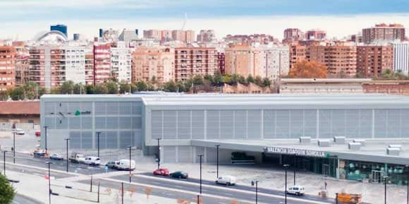 Estación del AVE Joaquín Soroya de Valencia