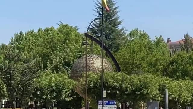 Modelo del Sistema Solar en el Parque de la Glorieta - Destino Castilla y León