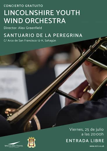 conciertos de la Joven Orquesta de Viento de Lincolnshire