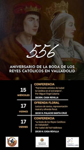 Actos conmemorativos Boda de Reyes Católicos en Valladolid