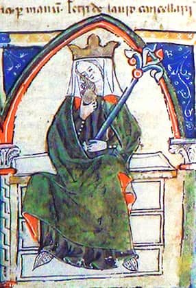 Urraca de Portugal, reina consorte y señora del Castillo de Fermoselle - Imagen cc Wikipedia