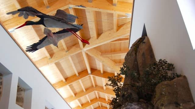 Interior de la Casa del Parque del Parque Natural de los Arribes en Fermoselle - Destino Castilla y León