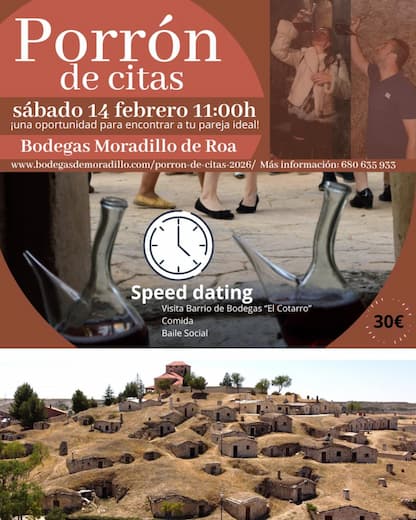 Cartel del Porrón de Citas de 2026