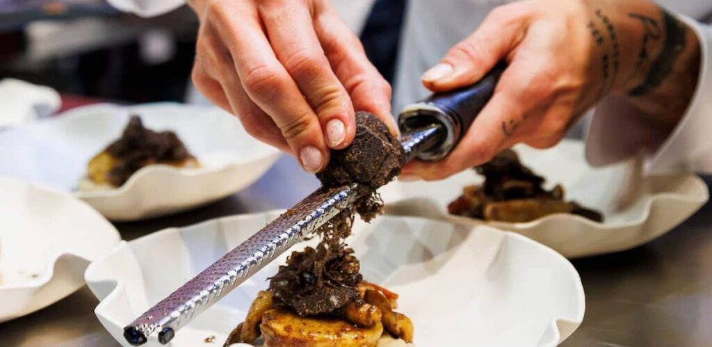 Gastronomía de la trufa negra de Soria