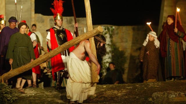 Recreación de la Pasión de Cristo en Alcoba de la Torre - Imagen de El Heraldo de Soria