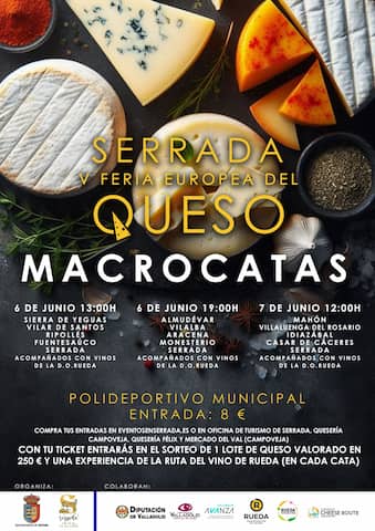 Cartel V Feria Europea del Queso 2026 V Feria Europea del Queso 2026