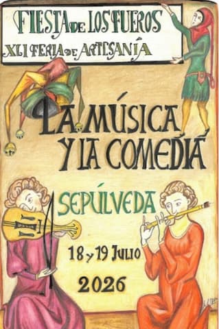 Cartel de las Fiestas de los Fueros 2026 de Sepúlveda