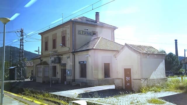 Estación de ferrocarril de El Espinar - Imagen cc Wikipedia