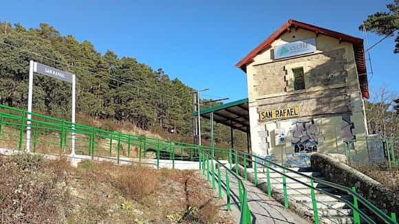 Estación ferroviaria de San Rafael - Imagen cc Wikipedia